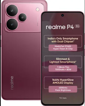 Realme Realme P4 mobile phone
