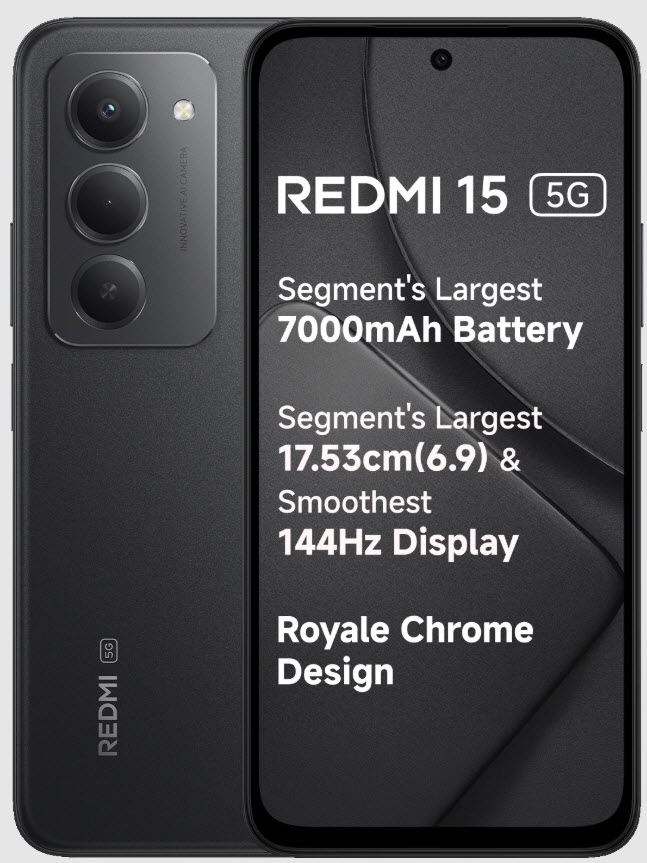 Xiaomi Xiaomi Redmi 15 mobile phone